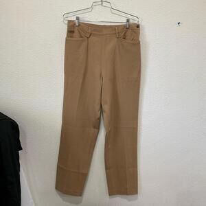 Lauren Ralph Lauren Women's Tan Straight Leg Pants Size 12